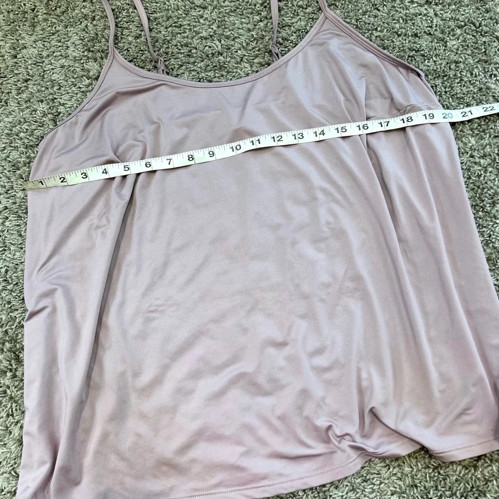 Sleep by Cacique Camisole Adjustable Sleepwear Purple Plus Size 14/16 Flowy‎